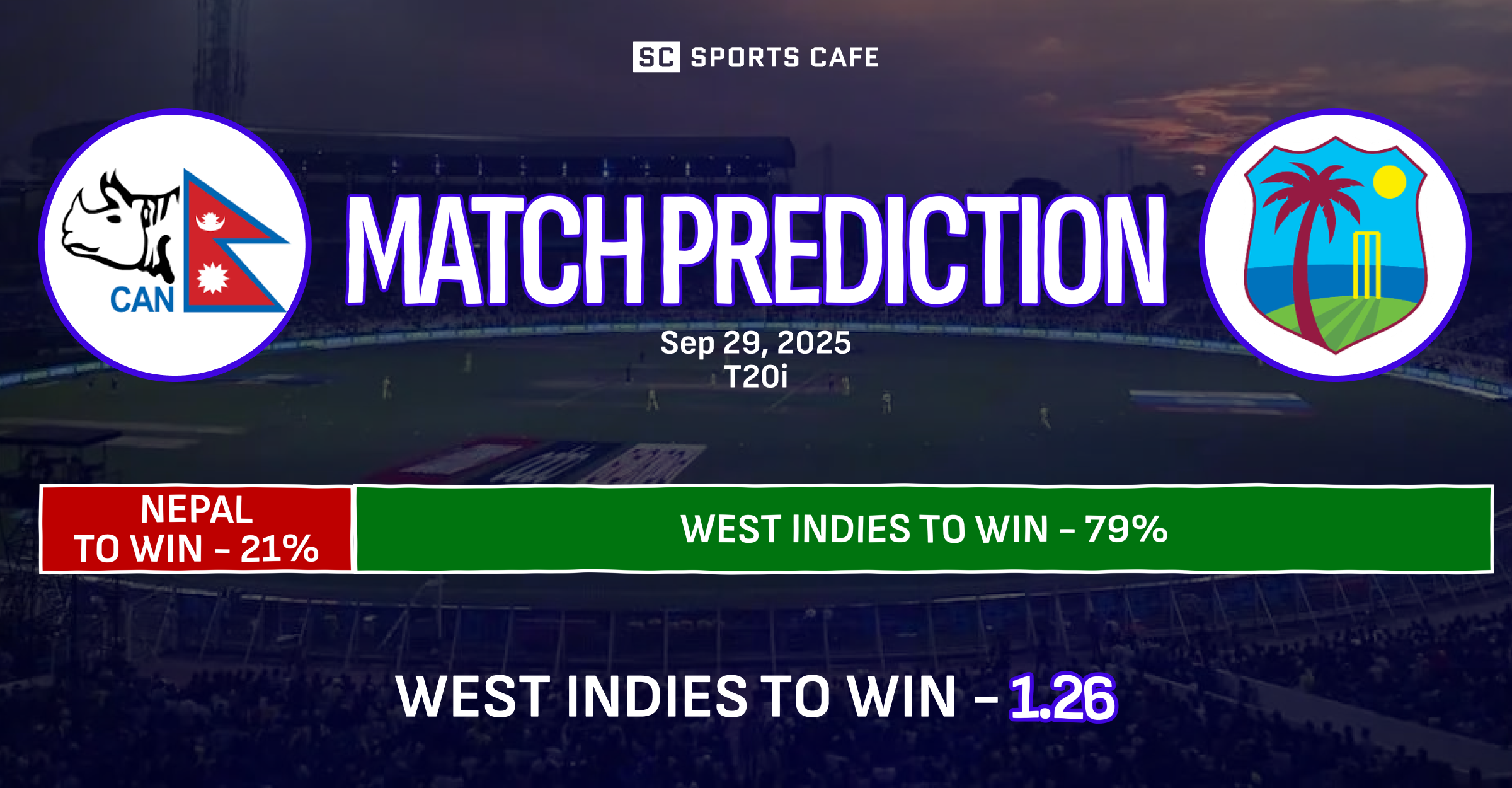 Nepal vs West Indies